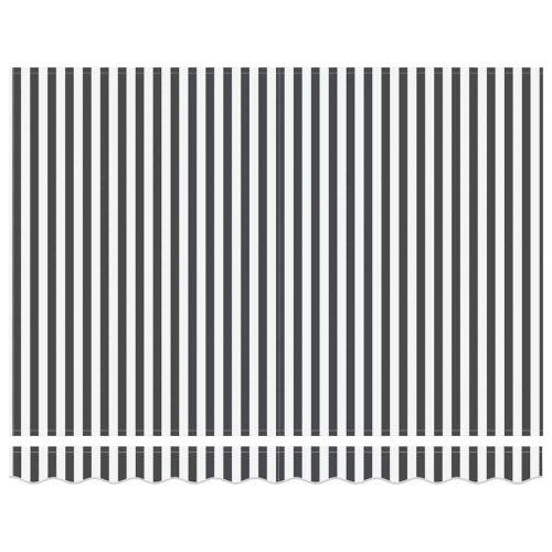  antracitszürke-fehér automata kihúzható napellenző 300x250 cm