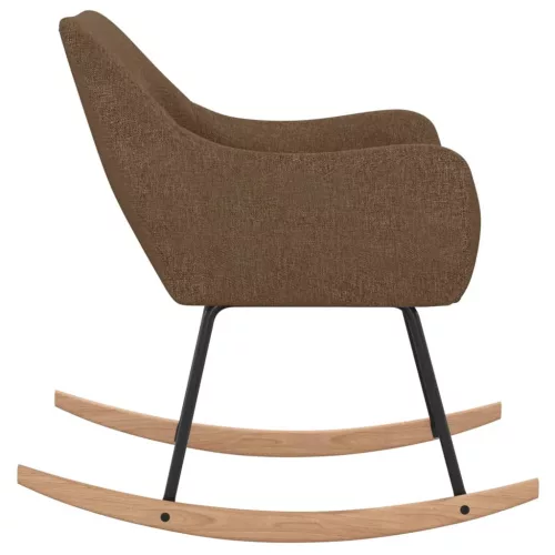  barna szövet hintaszék