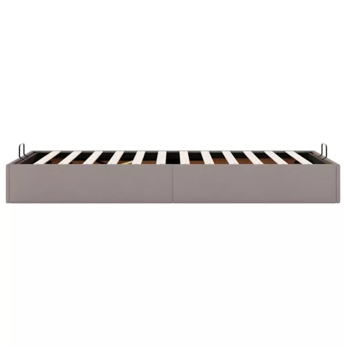  Ottomán ágykeret matrac nélkül tópszín 90x200 cm anyagból