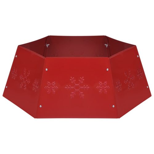  piros karácsonyfatalp-takaró Ø68 x 25 cm