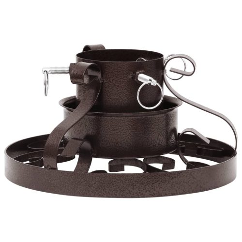  antik réz karácsonyfatalp 29 x 29 x 15,5 cm