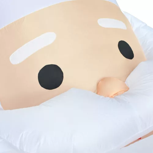  felfújható Mikulás karácsonyi dekoráció LED-ekkel IP44 3 m