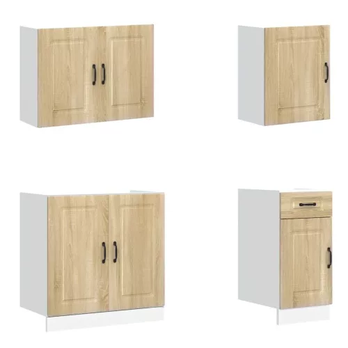  7 részes konyhaszekrény szett Kalmar sonoma tölgy műszaki fa