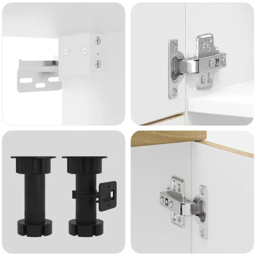  7 részes konyhaszekrény szett Kalmar sonoma tölgy műszaki fa