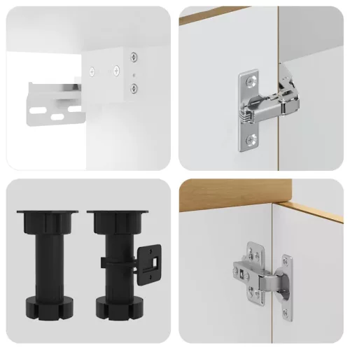  8 részes konyhaszekrény szett Kalmar kézműves tölgy mérnöki fa