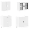  4 darabos konyhaszekrény szett Porto" Fehér színű műfa"