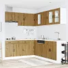  11 részes konyhaszekrény szett Porto kézműves tölgy mérnöki fa