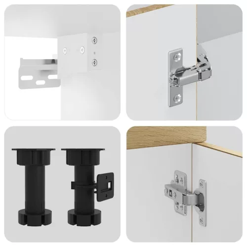  11 részes konyhaszekrény szett Kalmar sonoma tölgy műszaki fa