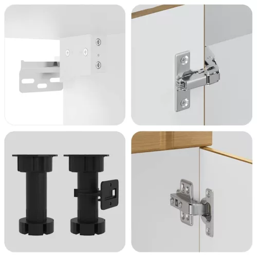  14 részes konyhaszekrény szett Lucca kézműves tölgy mérnöki fa