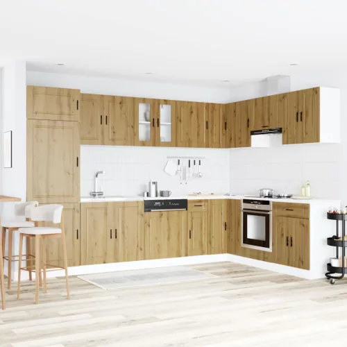  Mosogatószekrény ajtóval Porto Barna 80 x 46 x 81,5 cm Faanyag