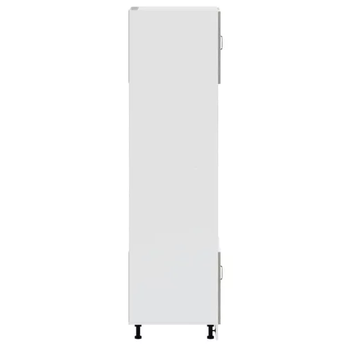  Lucca 2 db szürke sonoma színű szerelt fa sütőszekrények