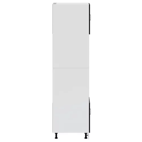  Kalmar 2 db fekete színű szerelt fa sütőszekrények