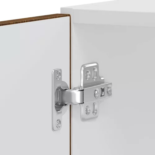  Kalmar 2 db barna tölgy színű szerelt fa sütőszekrények