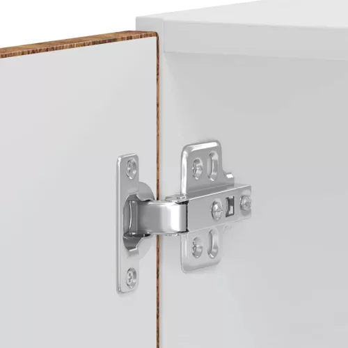  Kalmar 2 db antik fa színű szerelt fa sütőszekrények