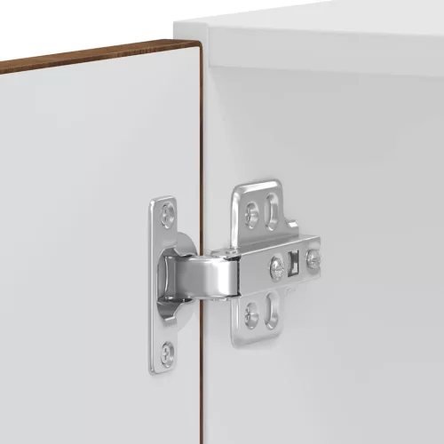  Lucca 2 db füstölt tölgy színű szerelt fa sütőszekrények