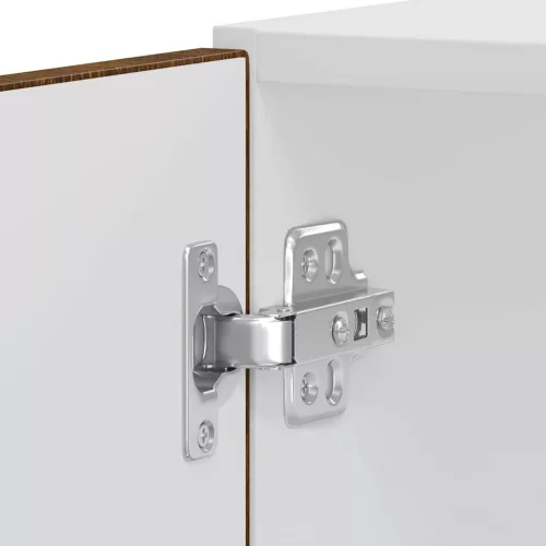  Lucca 2 db barna tölgy színű szerelt fa sütőszekrények