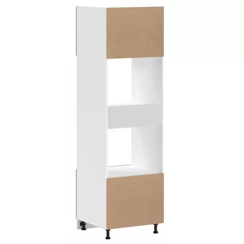  Lucca 2 db antik fa színű szerelt fa sütőszekrények