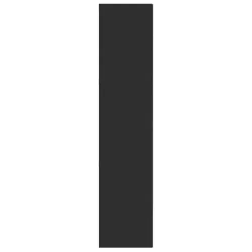  antracitszürke MDF tükrös fürdőszobaszekrény 60 x 15 x 75 cm