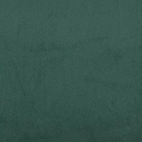  sötétzöld bársony rugós ágy matrac nélkül 80x220 cm