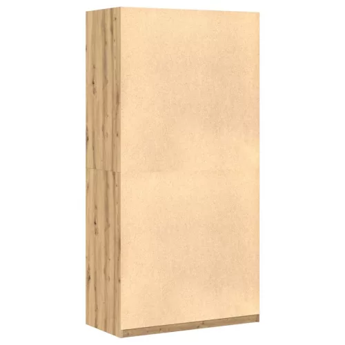  gardróbszekrény artisan tölgy 100x50x200 cm gépelt fa