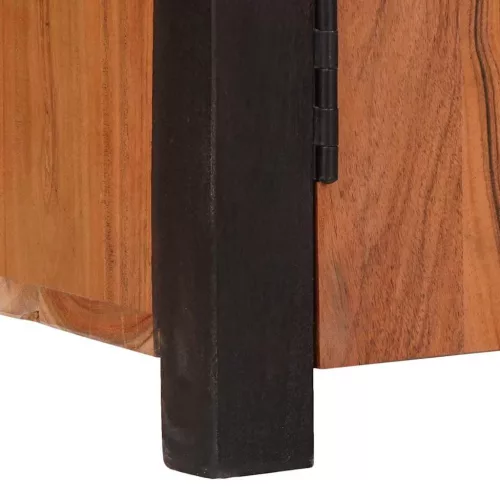  Széf fiókkal 3 pcs Barna 165 x 30 x 75 cm Tömör akácfa