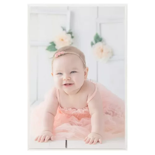  3 db ezüstszínű MDF asztali fényképkeret 21 x 29,7 cm