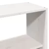  fehér tömör fenyőfa ágy matrac nélkül 140x190 cm