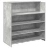  recepciós pult betonszürke 100x50x103,5 cm szerelt fa