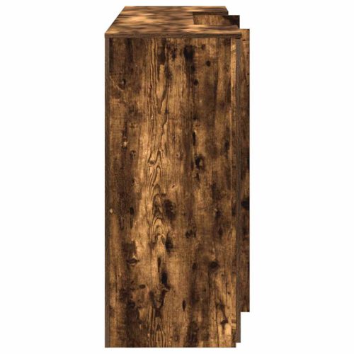  recepciós pult füstös tölgy 200x50x103,5 cm szerelt fa