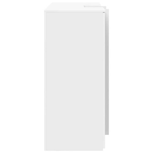  recepciós pult fehér 155x50x103,5 cm szerelt fa