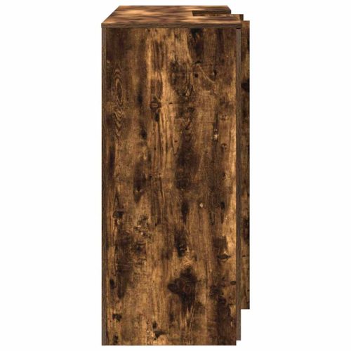  recepciós pult füstös tölgy 155x50x103,5 cm szerelt fa