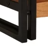  Konzolasztalok 2 pcs Barna 200 x 33 x 75 cm Tömör akácfa