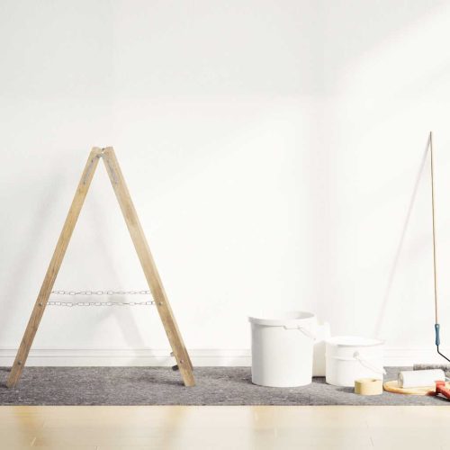  Csúszásmentes festőszövet 2 db 10 m 220 g/m² Szürke