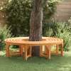  Fa pad 2 pcs Természetes 160 x 80 x 45cm Tömör Eukaliptusz Fa