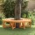  Fa pad 2 pcs Természetes 160 x 80 x 45cm Tömör Eukaliptusz Fa