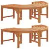  Fa pad 2 pcs Természetes 160 x 80 x 45cm Tömör Eukaliptusz Fa