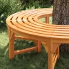  Fa pad 2 pcs Természetes 160 x 80 x 45cm Tömör Eukaliptusz Fa