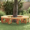  Fa pad 2 pcs Természetes 160 x 80 x 45cm Tömör Eukaliptusz Fa