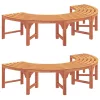  Fa pad 2 pcs Természetes 160 x 80 x 45cm Tömör Eukaliptusz Fa