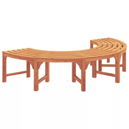  Fa pad 2 pcs Természetes 160 x 80 x 45cm Tömör Eukaliptusz Fa