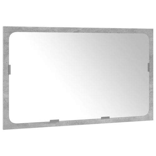  3 részes betonszürke szerelt fa fürdőszobai bútorszett