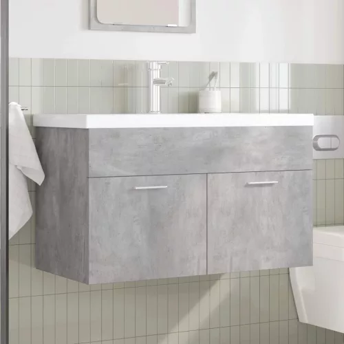  fürdőszobai mosdószekrény beépített medencével és csapteleppel