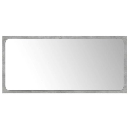  3 részes betonszürke szerelt fa fürdőszobai bútorszett