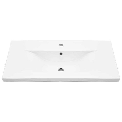  3 részes betonszürke szerelt fa fürdőszobai bútorszett