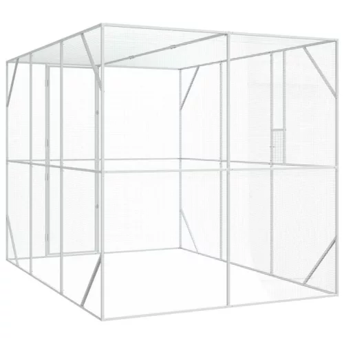  Madár kalitka Antracit 210 x 304 x 213 cm Horganyzott acél