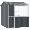  Madárkalitka Antracit 215x78x200 cm Galvanizált Acél