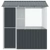  Madárkalitka Antracit 215x78x200 cm Galvanizált Acél