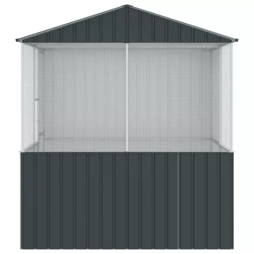  Madárkalitka Antracit 215x78x200 cm Galvanizált Acél