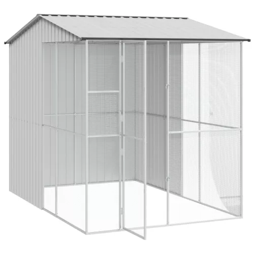  Madárkalitka Szürke 215x310x247 cm Acél