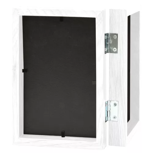  fehér kétszárnyas fényképkeretszett 2 x (21 x 29,7 cm)